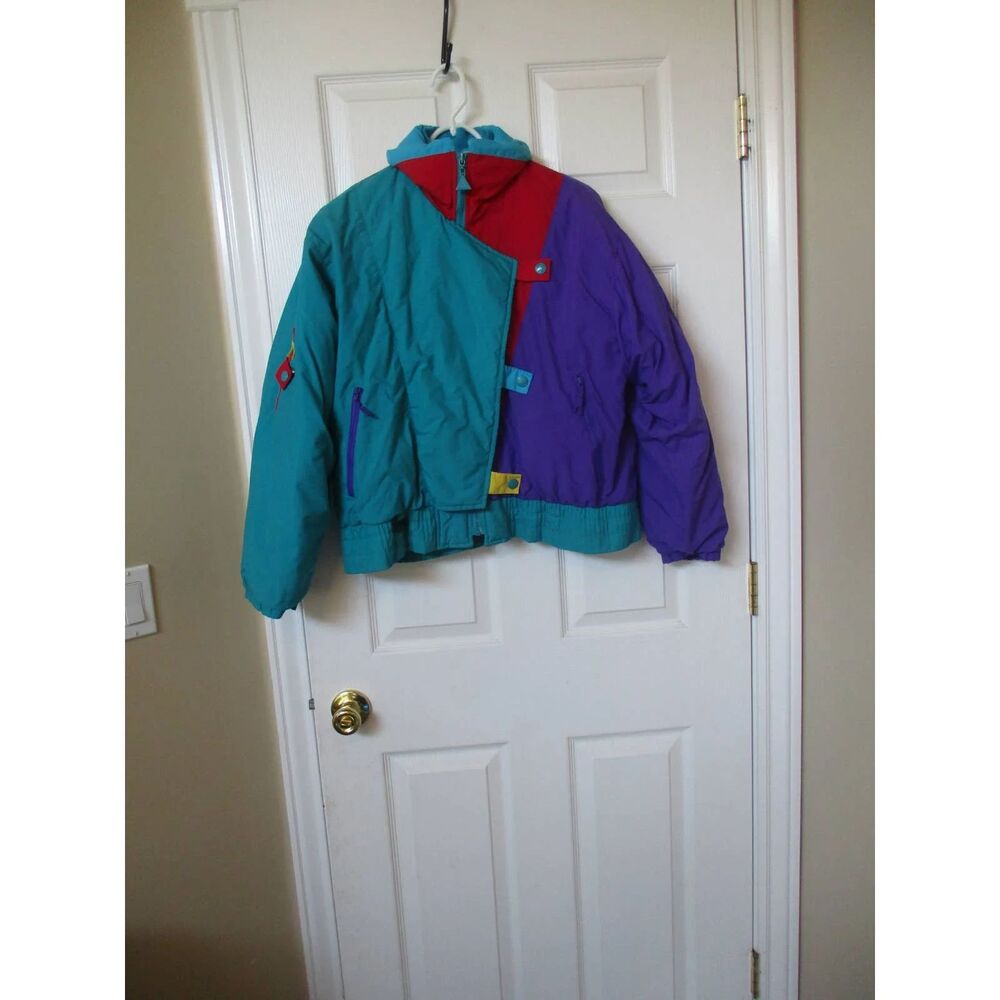 Vintage Glaciers Edge Women Ski  Jacket Large